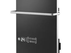 Печка tesy за баня стъкло ЧЕРНА gh 200 bw