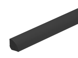 pvc профил 1/4 вътрешен ъгъл /2.5м. 102 черно